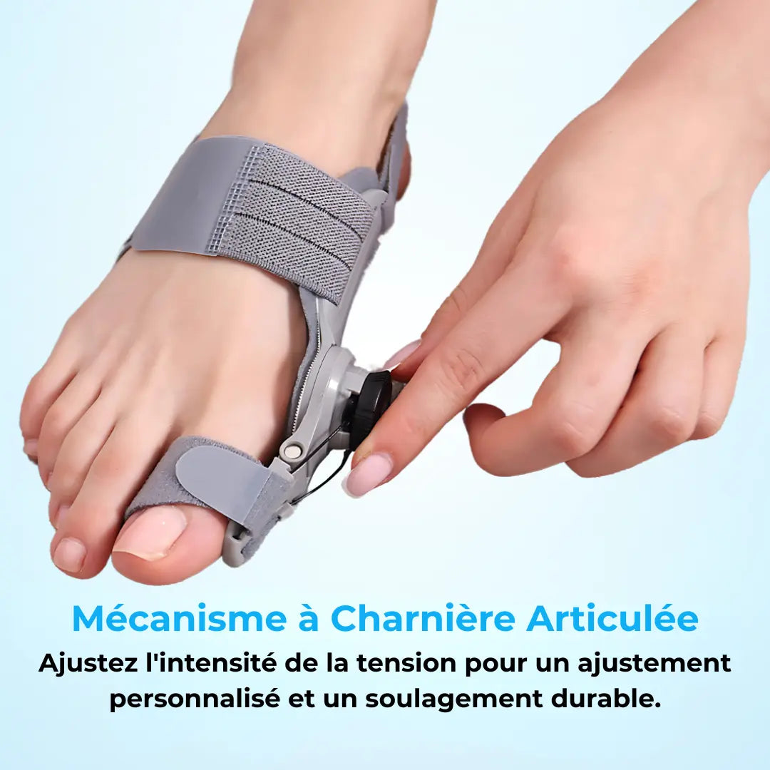 Pelyss™ OrthoFix — Correcteur d'Hallux Valgus Articulé